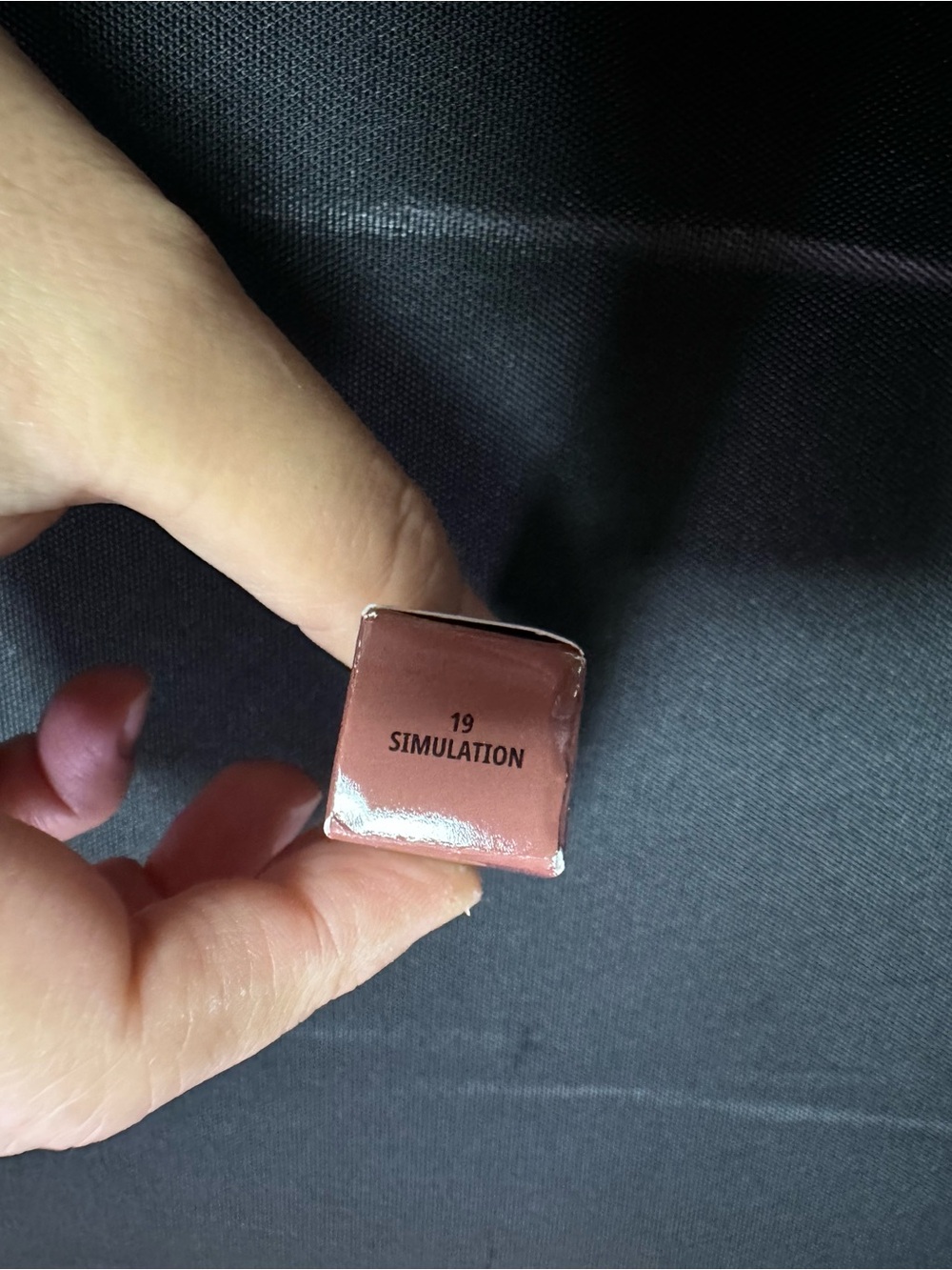 MAC Cosmetics Lipstick Shade 19 Simulation - Dusty Rose
